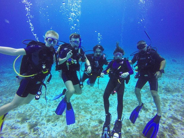 Vegard Aglen, Moritz Maher, Paul Tepikian, Elizabeth Tepikian and Bruce Tepikian