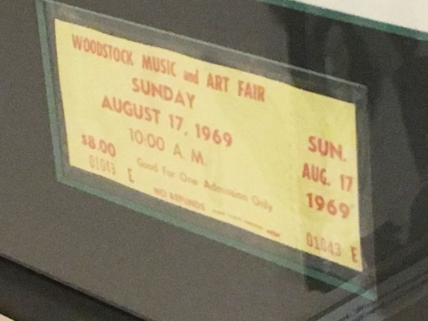 Woodstock ticket Woodstock ticket
