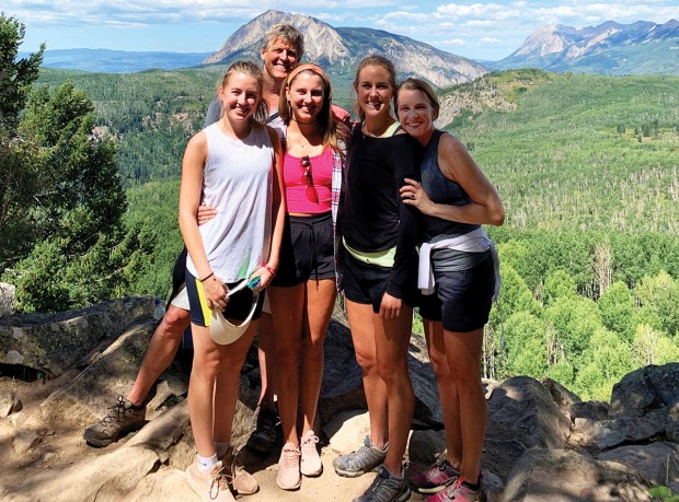 Christie, Cole, Camille, Catherine and Carla Dawson