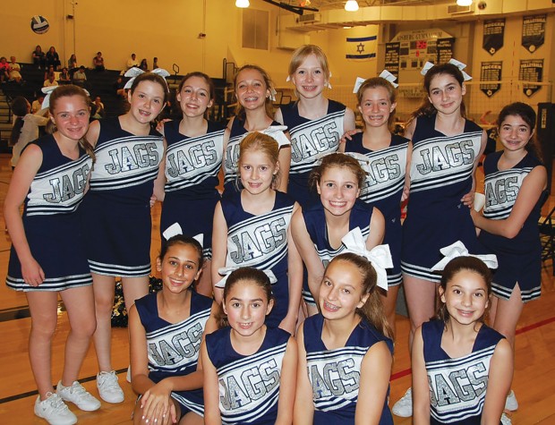 Emery/Weiner School cheerleaders