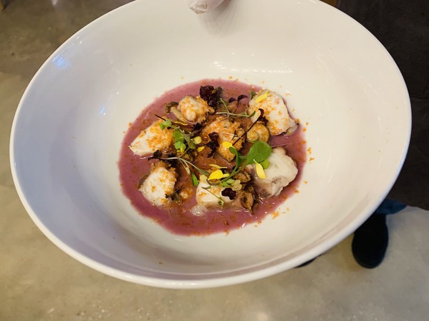 Pulpo al olivo