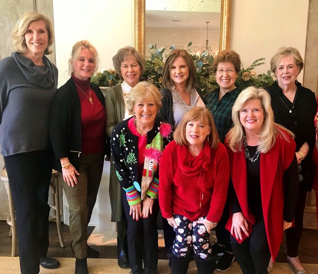 Memorial Drive Garden Club Holiday Gals food hostesses