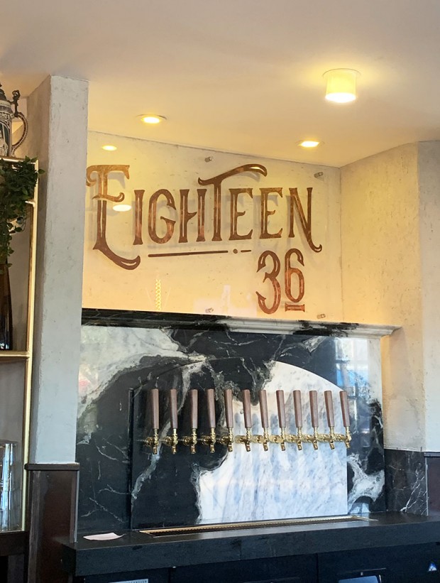 Beers on tap Beers on tap