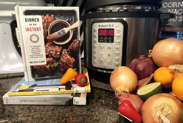 Instant Pot and cookbook