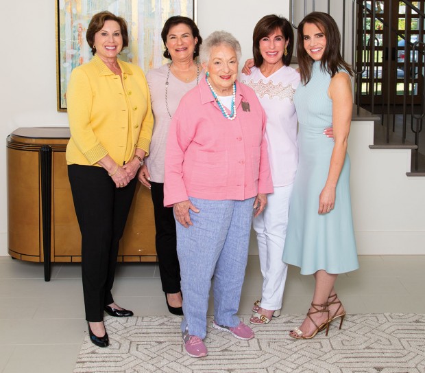 Jan Cohen, Marty Marlowe, Julien Rosenthal, Laurie Lee and Lindsey Lee Hirsch