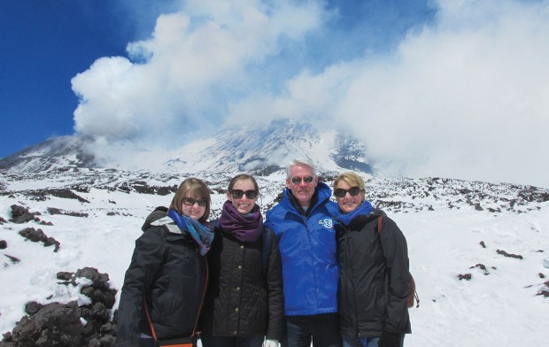 Chelsea, Emily, Tom and Brenda Koch