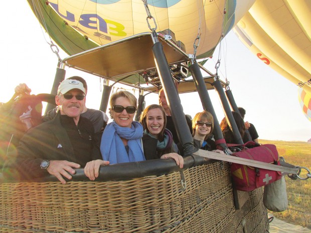 Tom, Brenda, Emily and Chelsea Koch