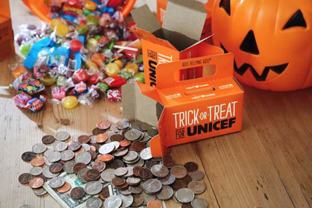 Trick or treat for UNICEF