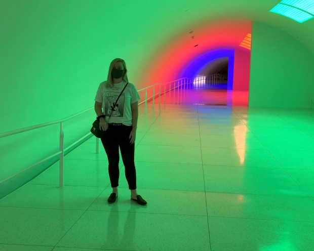 Carlos Cruz-Diez’s color tunnel