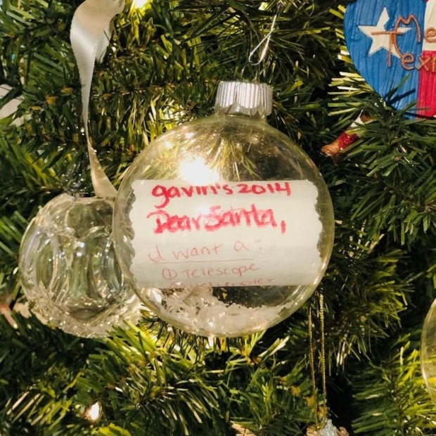Wish List Ornaments Wish List Ornaments