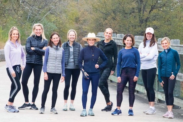 Karen Cecil, Paula Paine, Maggie Brown, Julie Moorhead, Tana Wood, Marian Langston, Anita Gaylor, Kate Gibson and Dena Prasher