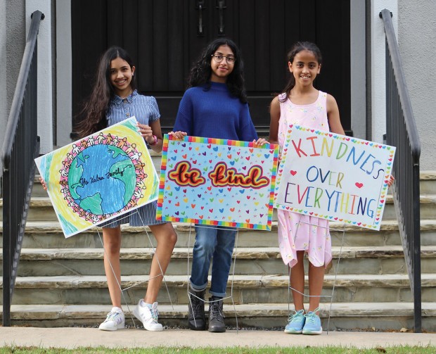 Bella Kalra, Esha Bhavsar, and Maya Kadia