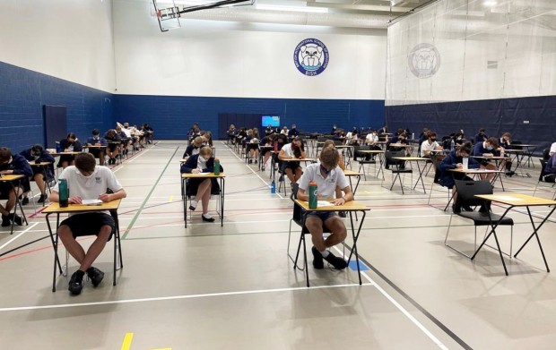 final examinations in the Silver Gym