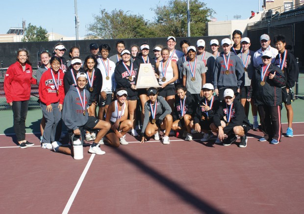 Memorial Mustangs tennis team