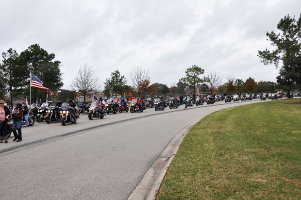 Motorcycle escort