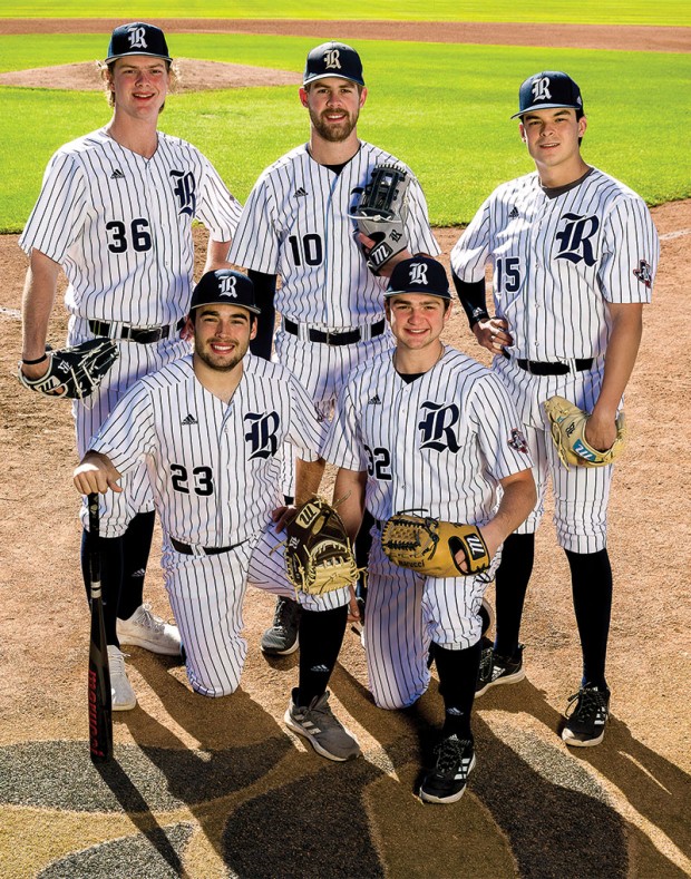 Tom Vincent, Ben Dukes, Jack Riedel, Cullen Hannigan, and Mark Perkins