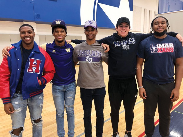 Kobe Jones, Jaivion Green, Jordan Jackson, Will Richardson, and Orion Irving Kobe Jones, Jaivion Green, Jordan Jackson, Will Richardson, and Orion Irving