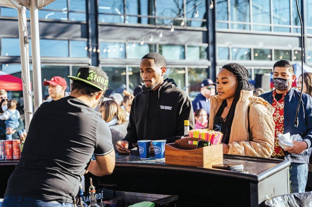 Railway Heights Market's Terminus beer garden