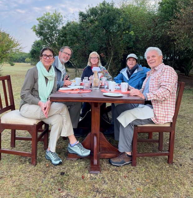 Rosanne Kaufmann, George Kovacs, Brenda Mize, Rita Walker Kovacs, Ron Juwa