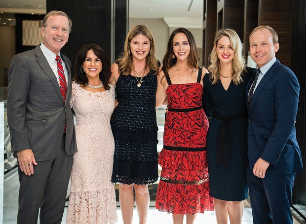 Neil and Maria Bush, Jenna Bush Hager, Barbara Pierce Bush, Sarahbeth and Pierce Bush