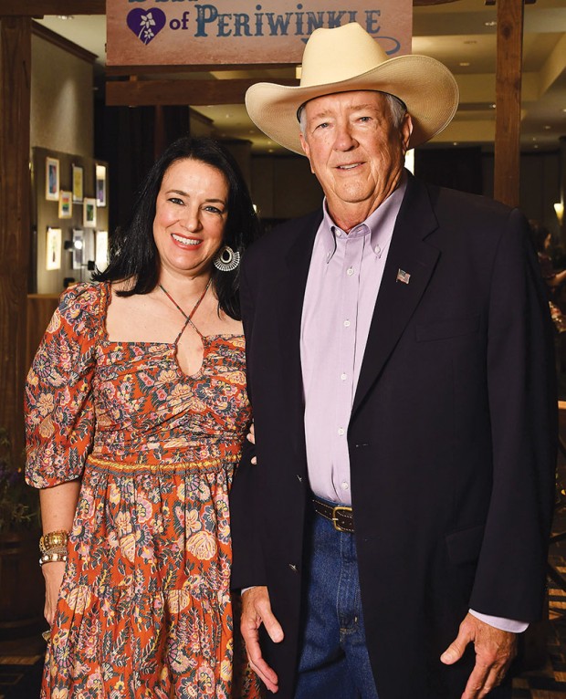 Dr. Mary Nell Suell and her father William P. Boone