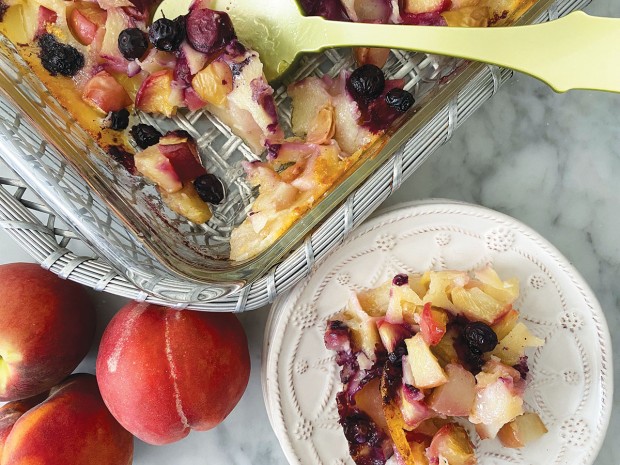 Cuppa Cuppa Peach Cobbler Cuppa Cuppa Peach Cobbler