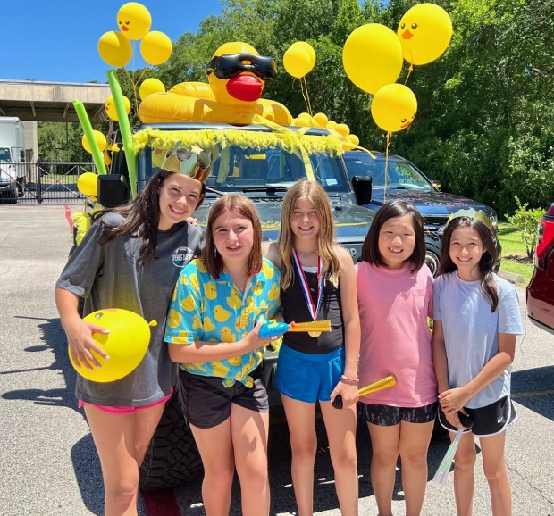 Charlotte Riley, Hannah Smooke, Brook Knowles, Ellie Kwak, and Violet Huynh