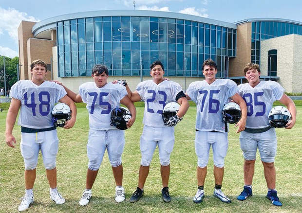 Billy Wheless, Alex Lozada, Makai Wong, Hutch Coward, and Cullen Witt