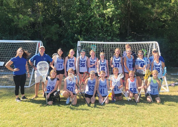 Pin Oak Middle School girls’ lacrosse team