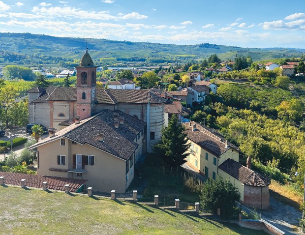 View from Castello Grinzane Cavour