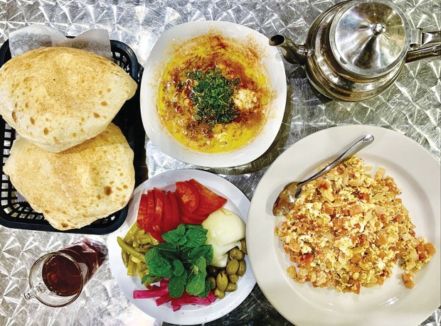 traditional Lebanese breakfast