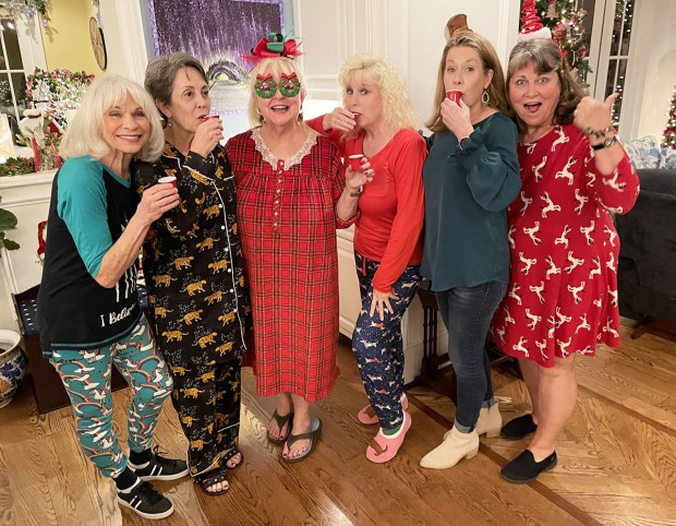 Barbara Files, Lisa Tames, Vicki Friedman, Colleen Michalec, Holly Hartman, and hostess Mary Reed Lankford Barbara Files, Lisa Tames, Vicki Friedman, Colleen Michalec, Holly Hartman, and hostess Mary Reed Lankford