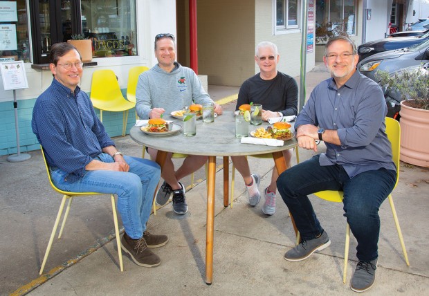 Richard Fish, Scott Scheinthal, Russell Weil, and Mark Newman