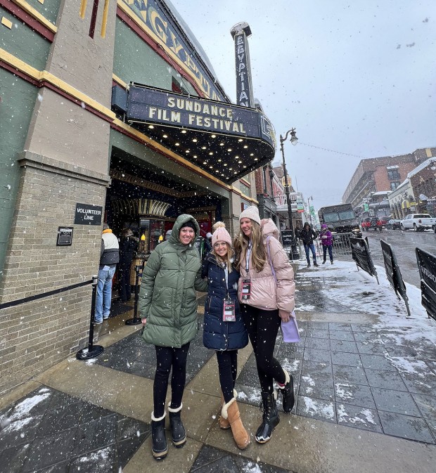 Casey Foster, Randi Koenig, and Melanie Sayed