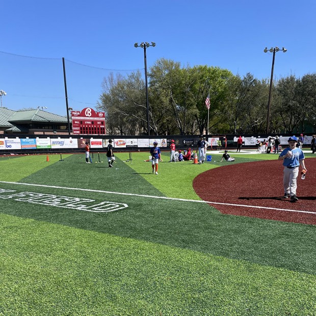 baseball field