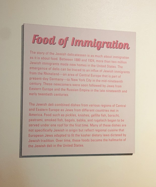Food of immigration