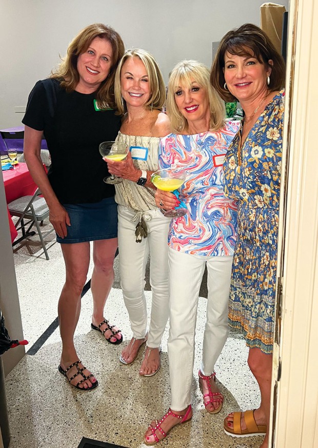 Liz Andrews, Sally Salners, Michele Hosko, and Sharon Cordes