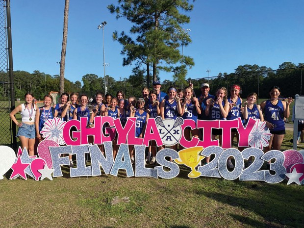 Pin Oak Middle School girls’ lacrosse team