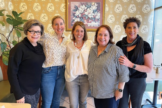 Phyllis Selber, Sandy Selber Sturm, Jill Selber Handalay, Karen Chesnick, and Phyllis Cohen Phyllis Selber, Sandy Selber Sturm, Jill Selber Handalay, Karen Chesnick, and Phyllis Cohen