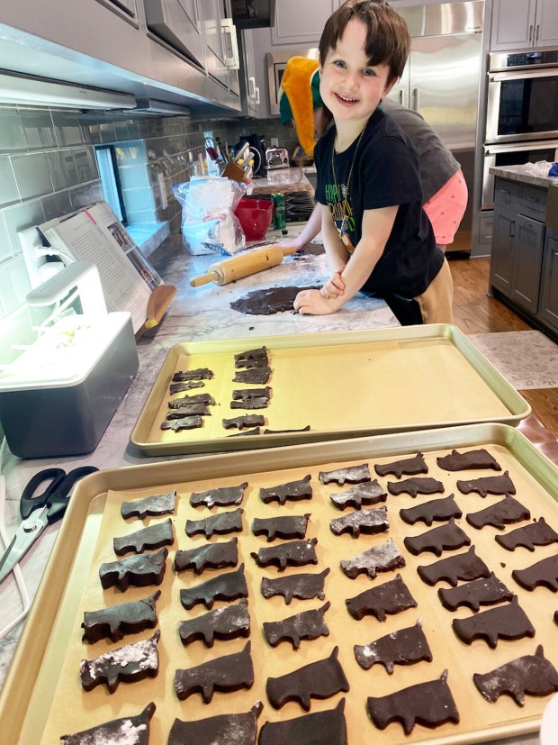 Cookie making Cookie making