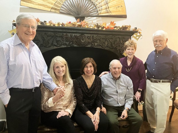 Hartley and Cathy Chelin, Rosemarie and Ron Wagman, and Betty Babendure and Dr Howard Pollock