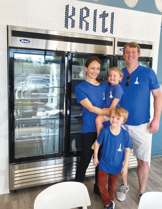 Mary Cuclis, Scott Gilliland, Owen Gilliland, Addie Gilliland