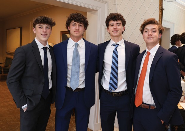 Harrison Broach, James Mittelholzer, Austin Graf, and Charlie Graf