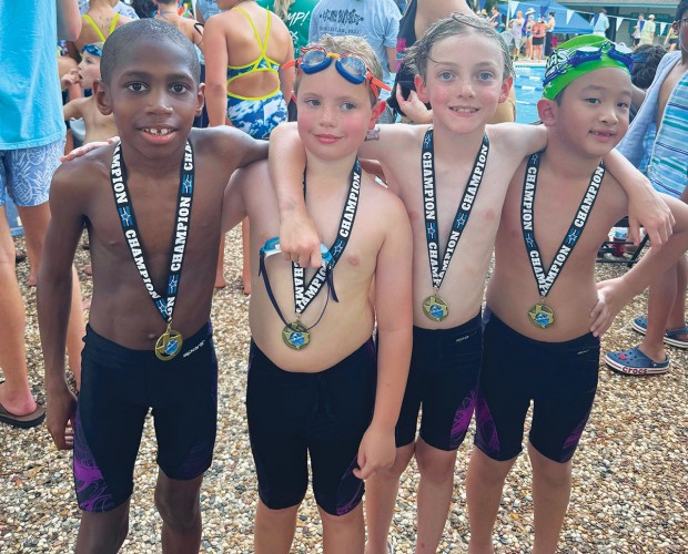Asher Smith, Thomas Bruner, Noah Selbst, Clement Chen