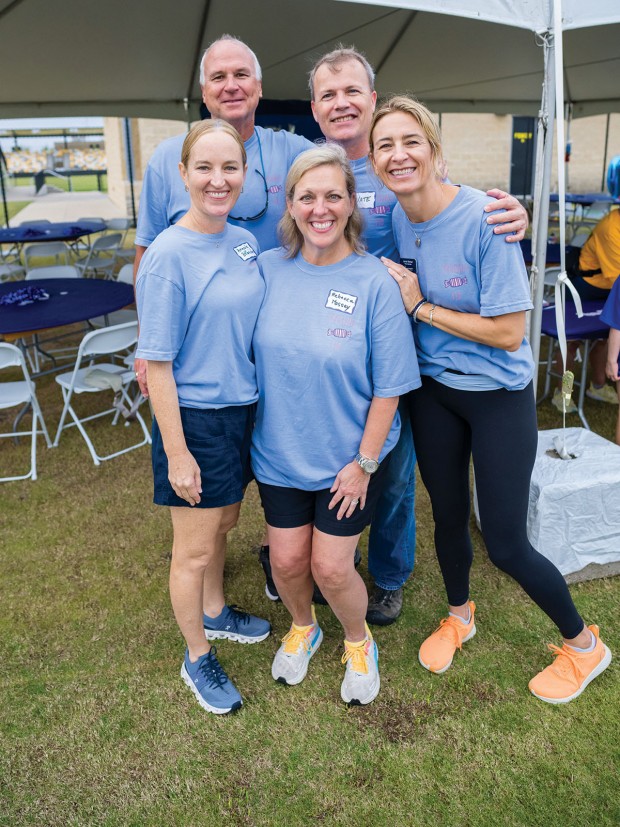 Angela Stanich, Rebecca Massey, Jamie Werner, Cliff Stanich, and Nate Werner