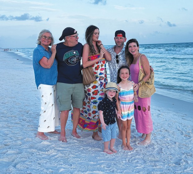 Cindy Gabriel, Stan Ehrenkranz, Katie Ehrenkranz, Scott Ehrenkranz, Jenny Evans Presley, Arden Evans, and Henry Ehrenkranz