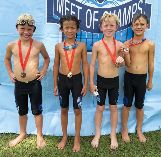 Chance Monroe, Markus Patterson, Gaines Bradshaw, Parker O’Connor