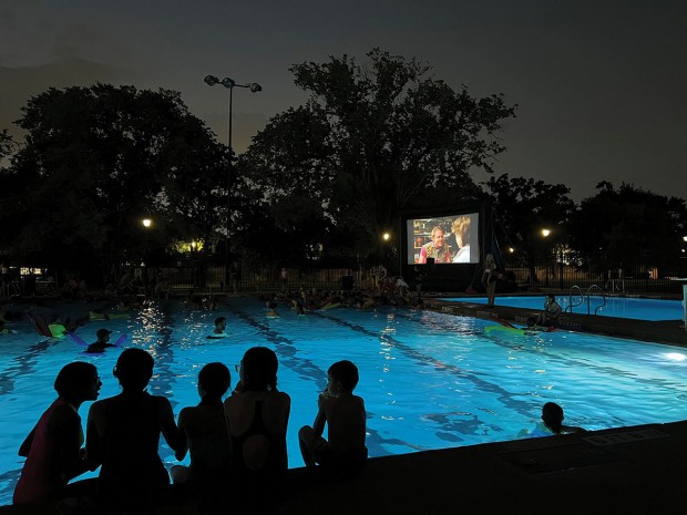Dive-In Movie Night