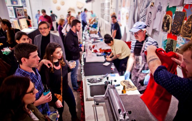 2014 Winter Holiday Art Market (Photo by Morris Malakoff)