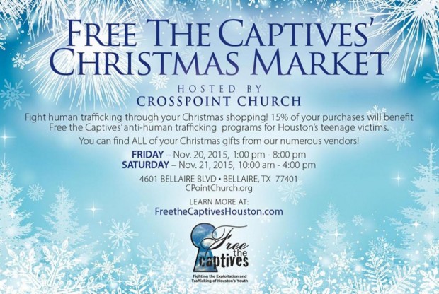 Free the Captives' Christmas Market